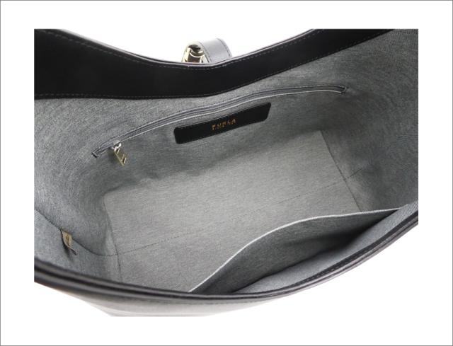 【2025年秋冬 新作】 フルラ Furla Goccia ショルダーバッグ M NERO ブラック WB01499_BX3104_1007_O6000 ゴッチャ ホーボーバッグ レディース 【新品 新作 未使用 正規品】_7