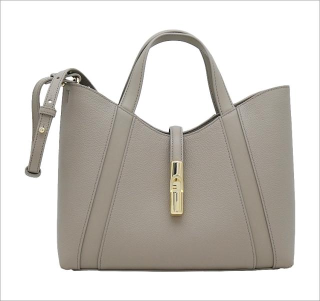 フルラ Furla Goccia トートバッグ S LINEN リネン WB01789_BX3353_1007_4488S ゴッチャ コンパクト ハンドバッグ 2WAYクロスボディバッグ レディース_1