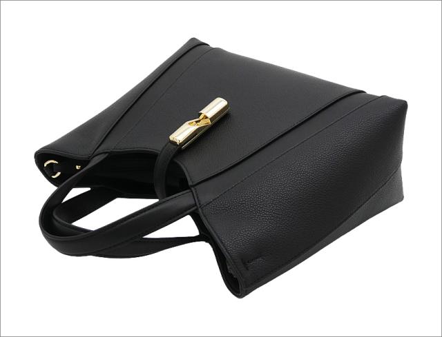 【2025年秋冬 新作】 フルラ Furla Goccia トートバッグ S NERO ブラック WB01789_BX3353_1007_O6000 ゴッチャ コンパクト ハンドバッグ 2WAYクロスボディバッグ レディース 【新品 新作 未使用 正規品】_3