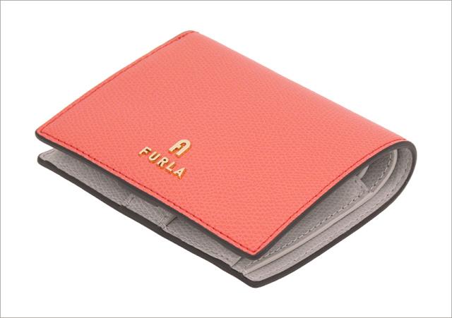 【2026年春夏 新作】 フルラ Furla Camelia コンパクト財布 S APERITIVO+COLOR CRISTALLO d int. オレンジ+グレー WP00304_ARE000_1007_4506S カメリア バイフォールド コンパクトウォレット S 二つ折り財布 レディース 【新品 新作 未使用 正規品】_1