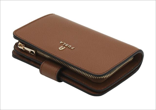 【2026年春夏 新作】 フルラ Furla Camelia コンパクト財布 M COGNAC h ブラウン WP00314_ARE000_1007_03B00 カメリア 二つ折り コンパクトウォレット レディース 【新品 新作 未使用 正規品】_1
