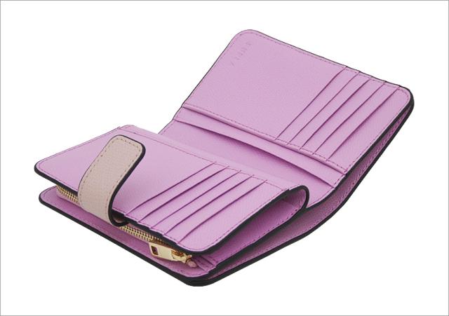 【2025年秋冬 新作】 フルラ Furla Camelia コンパクト財布 M COROLLA+SAKURA int ピンク WP00314_ARE000_1007_4304S カメリア 二つ折り コンパクトウォレット レディース 【新品 新作 未使用 正規品】_5