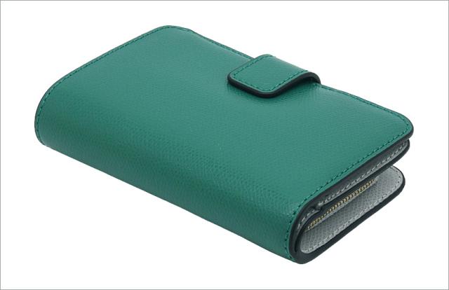 【2025年秋冬 新作】 フルラ Furla Camelia コンパクト財布 M JADE+COLOR CRISTALLO d int グリーン+ライトブルーグレー WP00314_ARE000_1007_4349S カメリア 二つ折り コンパクトウォレット レディース 【新品 新作 未使用 正規品】_2