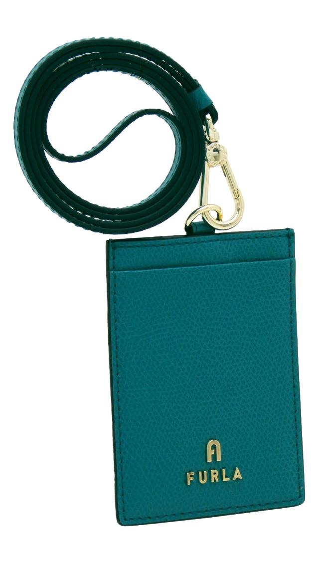 【2026年春夏 新作】 フルラ Furla Camelia バッジホルダー S AMATORE BLUE グリーン WP00320_ARE000_1007_4487S カメリア パスケース カードケース IDカードホルダー レディース 【新品 新作 未使用 正規品】 13,552円