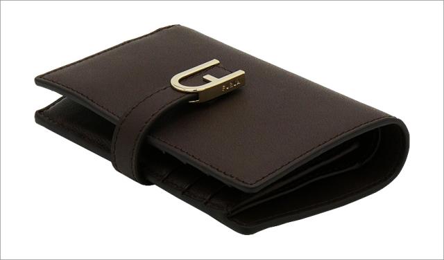 【2025年秋冬 新作】 フルラ Furla Flow コンパクト財布 M ESPRESSO ダークブラウン WP00401_BX2045_1007_4284S フロー 二つ折り コンパクトウォレ レディース 【新品 新作 未使用 正規品】_3