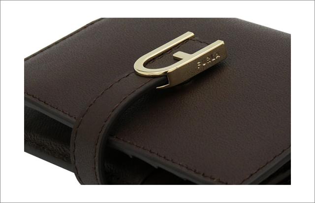 【2025年秋冬 新作】 フルラ Furla Flow コンパクト財布 M ESPRESSO ダークブラウン WP00401_BX2045_1007_4284S フロー 二つ折り コンパクトウォレ レディース 【新品 新作 未使用 正規品】_4