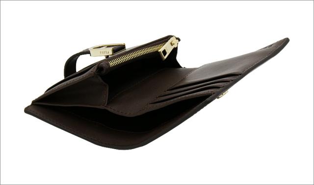 【2025年秋冬 新作】 フルラ Furla Flow コンパクト財布 M ESPRESSO ダークブラウン WP00401_BX2045_1007_4284S フロー 二つ折り コンパクトウォレ レディース 【新品 新作 未使用 正規品】_6