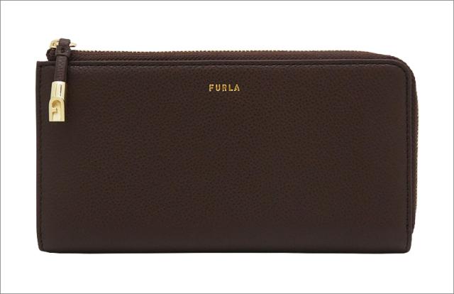 【2025年秋冬 新作】 フルラ Furla Goccia ジップアラウンド L ESPRESSO ダークブラウン WP00471_BX3036_1007_4284S ゴッチャ L字ファスナー 長財布 レディース 【新品 新作 未使用 正規品】_1