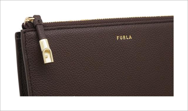 【2025年秋冬 新作】 フルラ Furla Goccia ジップアラウンド L ESPRESSO ダークブラウン WP00471_BX3036_1007_4284S ゴッチャ L字ファスナー 長財布 レディース 【新品 新作 未使用 正規品】_4