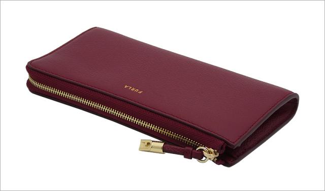 【2025年秋冬 新作】 フルラ Furla Goccia ジップアラウンド L CILIEGIA d ダークレッド WP00471_BX3036_1007_CGQ00 ゴチャ L字ファスナー 長財布 レディース 【新品 新作 未使用 正規品】_3