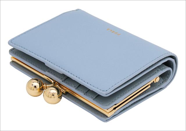 【2026年春夏 新作】 フルラ Furla Dots コンパクト財布 S CARTA DA ZUCCHERO ライトブルー WP00541_BX3104_1007_CDZ00 ドット 二つ折り がま口財布 コンパクトウォレット レディース 【新品 新作 未使用 正規品】_1