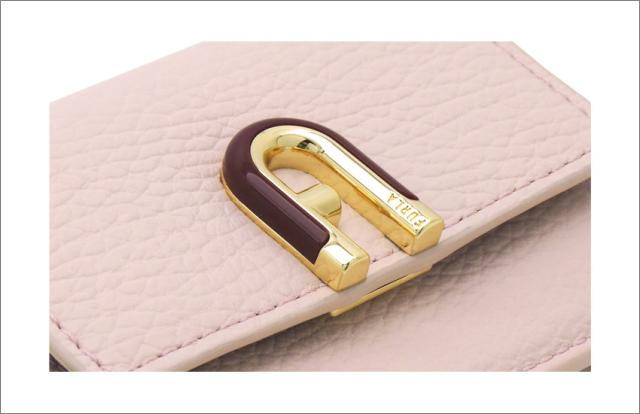 【2026年春夏 新作】 フルラ Furla Idea コンパクト財布 S DUSTY PINK+CILIEGIA d int. ピンク WP00573_HSF000_9135_4567S イデア 三つ折りコンパクト財布 小銭入れ付財布 レディース 【新品 新作 未使用 正規品】_3