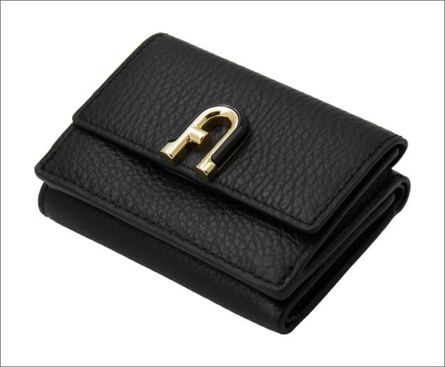 【2026年春夏 新作】 フルラ Furla Idea コンパクト財布 S NERO ブラック WP00573_HSF000_9135_O6000 イデア 三つ折りコンパクト財布 小銭入れ付財布 レディース 【新品 新作 未使用 正規品】_1