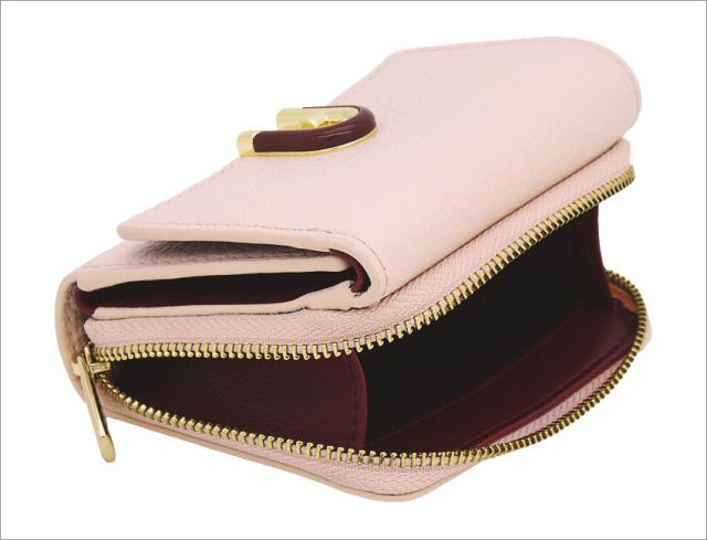 【2026年春夏 新作】 フルラ FURLA Idea コンパクト財布 S DUSTY PINK+CILIEGIA d int. ピンク WP00590_HSF000_9135_4567S イデア 三つ折り コンパクトウォレット レディース 【新品 新作 未使用 正規品】_6