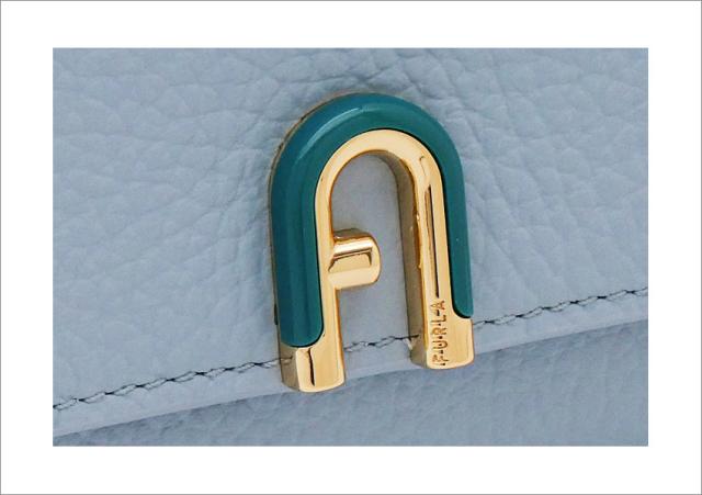 【2026年春夏 新作】 フルラ FURLA Idea コンパクト財布 S CARTA DA ZUCCHERO+AMATORE BLUE int. ライトブルー WP00590_HSF000_9135_4568S イデア 三つ折り コンパクトウォレット レディース 【新品 新作 未使用 正規品】_3