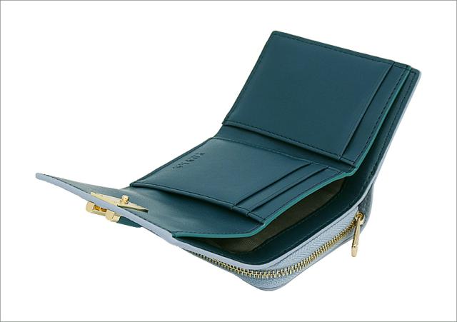 【2026年春夏 新作】 フルラ FURLA Idea コンパクト財布 S CARTA DA ZUCCHERO+AMATORE BLUE int. ライトブルー WP00590_HSF000_9135_4568S イデア 三つ折り コンパクトウォレット レディース 【新品 新作 未使用 正規品】_5