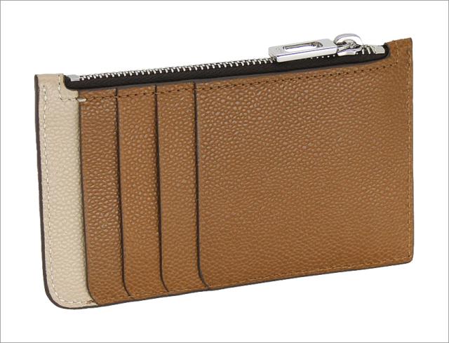 【2026年春夏新作】 トッズ TODS レザー クレジット カード ケース XAMTSYF8300UZO4L95 tods コインケース カードホルダー 小銭入れ ブラウン+ベージュ メンズ 【新品 新作 未使用 正規品】_2