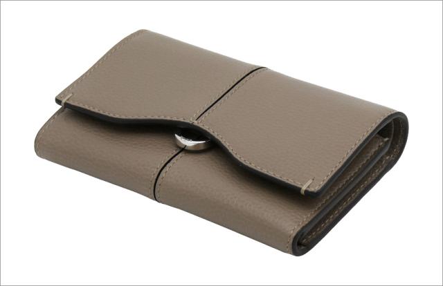 【2026年春夏新作】 トッズ TODS レザー ウォレット XAWDBNB3300XSOC413 tods 三つ折りコンパクト財布 小銭入れ付 ベージュ レディース 【新品 新作 未使用 正規品】_3