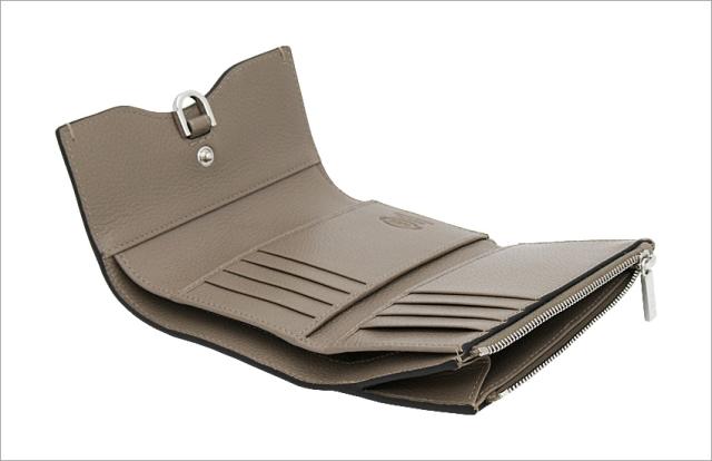 【2026年春夏新作】 トッズ TODS レザー ウォレット XAWDBNB3300XSOC413 tods 三つ折りコンパクト財布 小銭入れ付 ベージュ レディース 【新品 新作 未使用 正規品】_7
