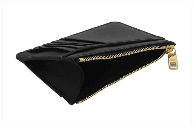 ドルチェ＆ガッバーナ DOLCE&GABBANA カードホルダー カーフスキン DGロゴ BI1261AW57680999 ドルガバ カードケース 小銭入れ付 ブラック【新品 新作 未使用 正規品】_3