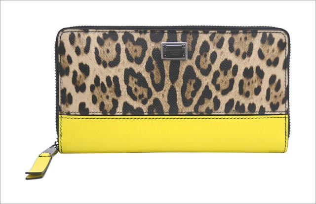 【2025年春夏新作】 ドルチェ＆ガッバーナ DOLCE&GABBANA ドーフィンカーフスキン ジップアラウンド ウォレット BP1672A6N738Z857 ドルガバ ラウンドファスナー 長財布 レオパートプリント+イエロー メンズ 【新品 新作 未使用 正規品】_1