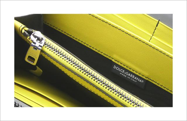 【2025年春夏新作】 ドルチェ＆ガッバーナ DOLCE&GABBANA ドーフィンカーフスキン ジップアラウンド ウォレット BP1672A6N738Z857 ドルガバ ラウンドファスナー 長財布 レオパートプリント+イエロー メンズ 【新品 新作 未使用 正規品】_6