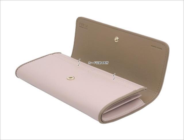 フルラ Furla Camelia 長財布 XL COROLLA+GREIGE ベージュピンク系 