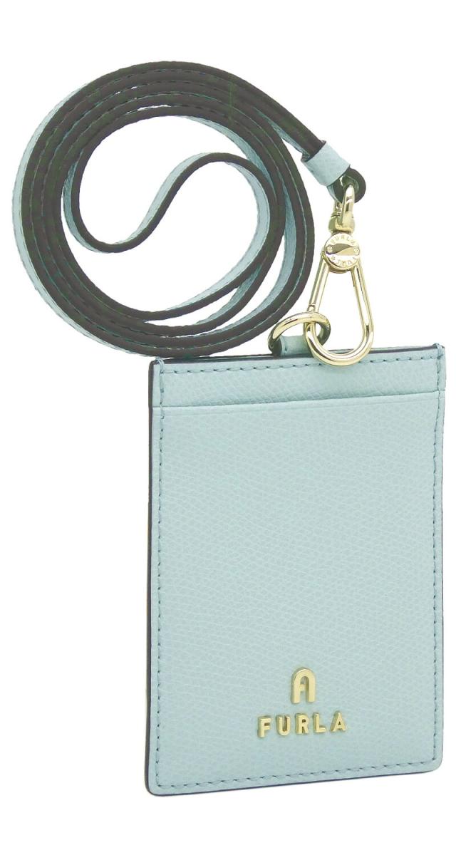 フルラ Furla Camelia バッジホルダー S LAGUNA ライトブルー WP00320_ARE000_1007_AJ000 カメリア パスケース カードケース IDカードホルダー レディース 【新品 新作 未使用 正規品】