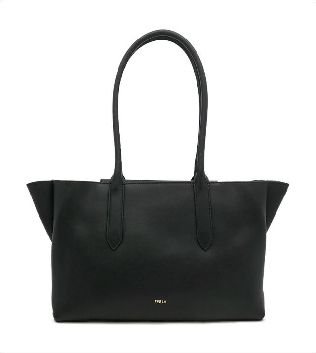 【2025年春夏 新作】 フルラ Furla Meridiana トートバッグ M nero+nero int ブラック WB01606_BX3169_1007_3924S メリディアナ ショルダーバッグ レディース 【新品 新作 未使用 正規品】