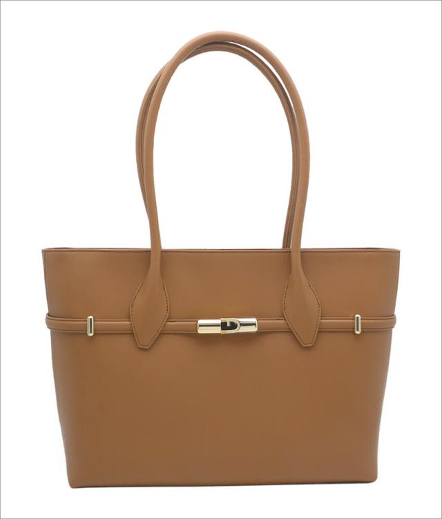 【2025年春夏 新作】 フルラ Furla Goccia トートバッグ L BRANDY ブラウン WB01497_BX3104_1007_RY000 ゴッチャ ショルダーバッグ レディース 【新品 新作 未使用 正規品】_1