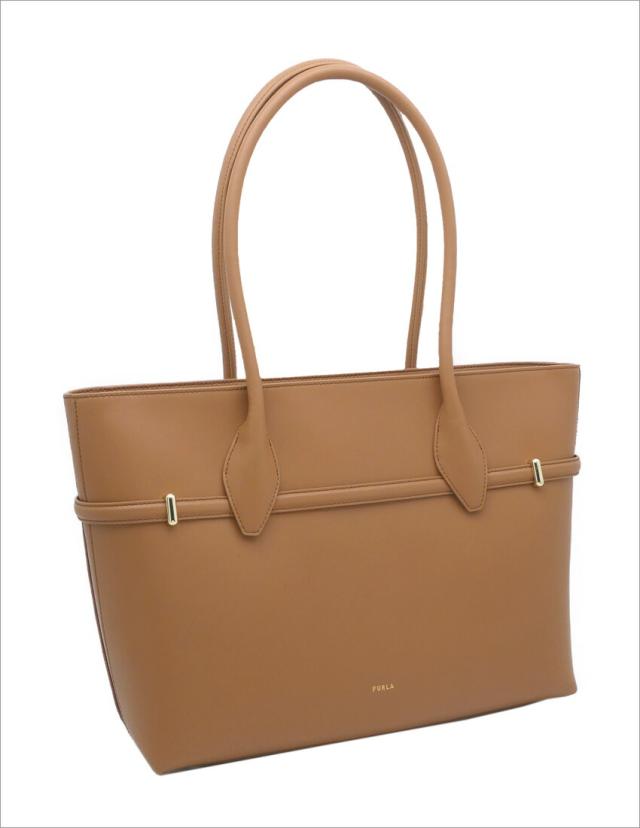【2025年春夏 新作】 フルラ Furla Goccia トートバッグ L BRANDY ブラウン WB01497_BX3104_1007_RY000 ゴッチャ ショルダーバッグ レディース 【新品 新作 未使用 正規品】_2