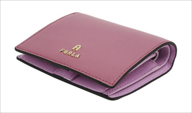 【2025年秋冬 新作】 フルラ Furla Camelia コンパクト財布 S BLUSH PINK+SAKURA int ピンク WP00304_ARE000_1007_4302S カメリア バイフォールド コンパクトウォレット S 二つ折り財布 レディース 【新品 新作 未使用 正規品】_1