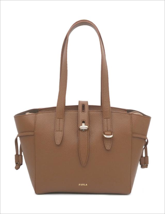 フルラ FURLA NET トートバッグ S COGNAC h ブラウン WB00952_HSF000_1007_03B00 ネット ショルダーバッグ Sサイズ レディース 【新品 新作 未使用 正規品】_1