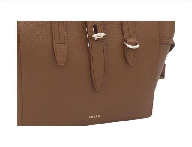 フルラ FURLA NET トートバッグ S COGNAC h ブラウン WB00952_HSF000_1007_03B00 ネット ショルダーバッグ Sサイズ レディース 【新品 新作 未使用 正規品】_5