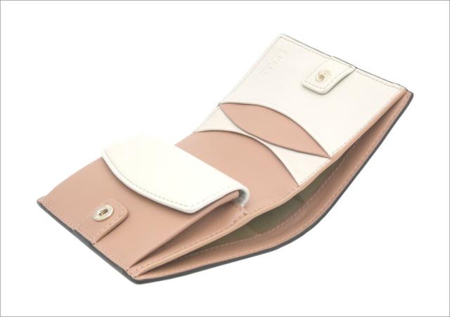 フルラ FURLA LUNA コンパクト財布 S CAMEO+MARSHMALLOW int. ピンクベージュ系+オフホワイト WP00295_BX1738_1007_2305S ルナ スモール ウォレット 二つ折り財布 レディース 【新品 新作 未使用 正規品】_5