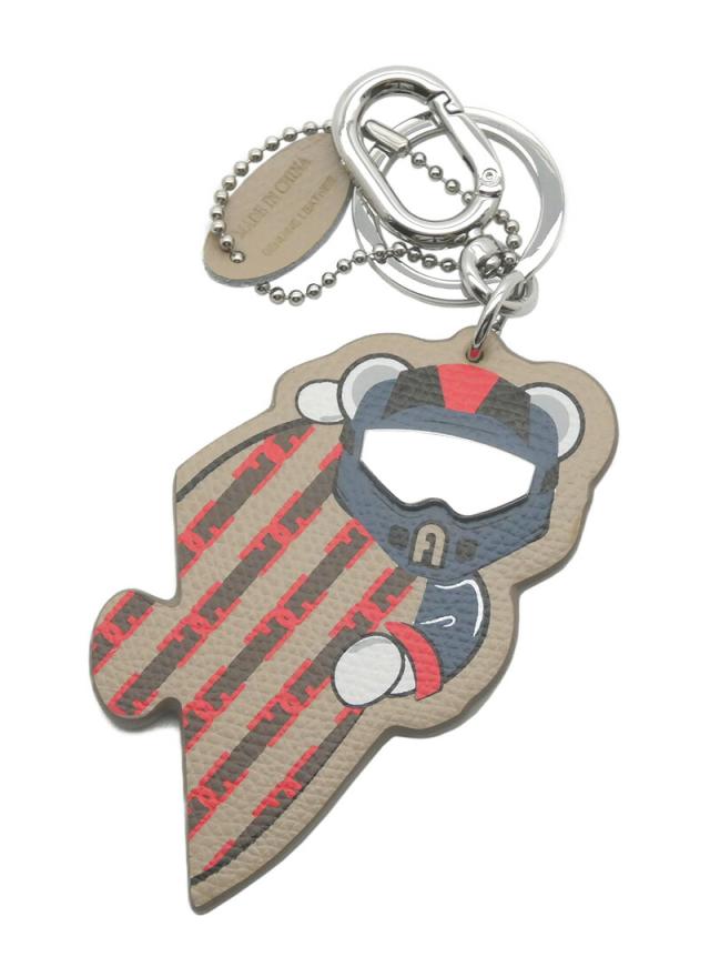 フルラ MAN KUMAFLAGE キーリング TONI CRETA マルチカラー MR00084_AR1000_1057_1792S クマフラージュ ライダー キーホルダー メンズ 【新品 新作 未使用 正規品】