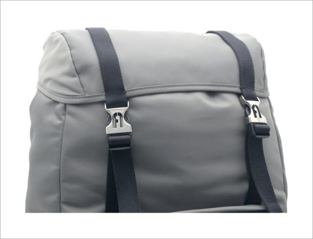 フルラ FURLA MAN COSMOバックパック M LIGHT LAPIS グレー MB00038_S50000_1057_2548S コスモ フラップ式 ナイロン リュックサック A4対応 メンズ 【新品 新作 未使用 正規品】_6