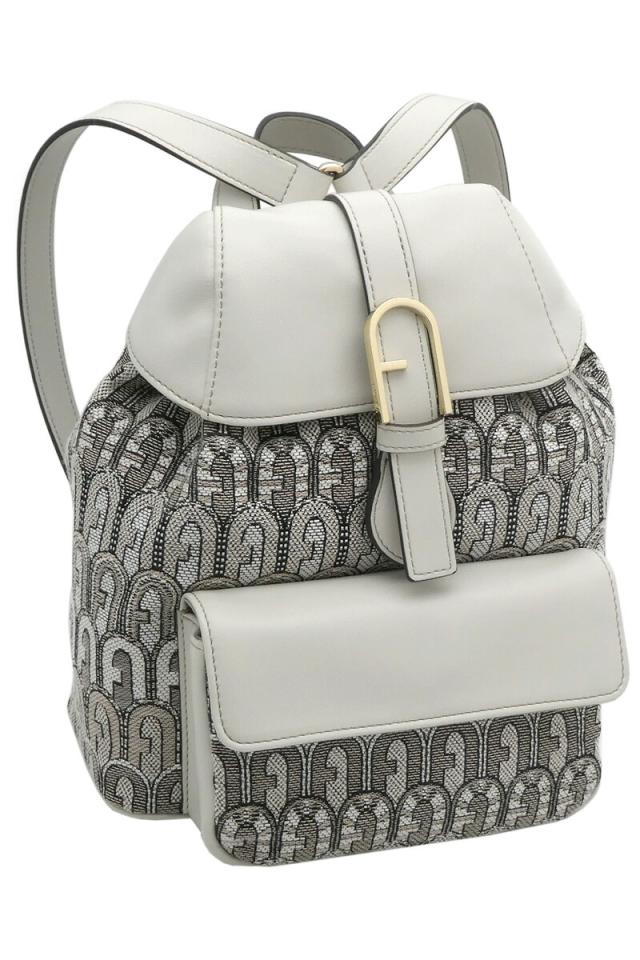 フルラ Furla Flow バックパック TONI BALLERINA+MARSHMALLOW ホワイト系 WB01084_BX2562_1007_2682S フロー リュックサック レディース 【新品 新作 未使用 正規品】