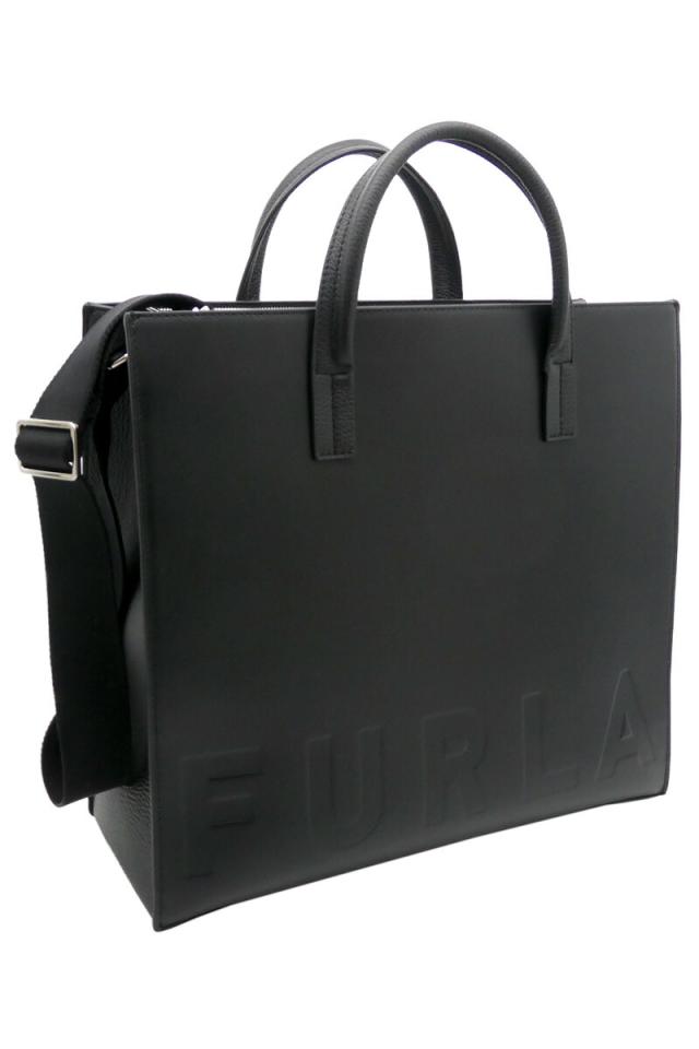 フルラ Furla Man Atlantide アトランティス トートバッグ L Nero ブラック MB00116_BX2473_1057_O6000  A4対応 2wayショルダーバッグ メンズ 【新品 新作 未使用 正規品】