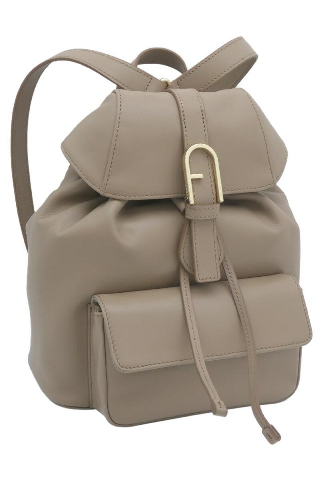 フルラ Furla Flow フロー バックパック S Greige グレージュ WB01084_BX2045_1007_1257S  リュックサック  レディース 【新品 新作 未使用 正規品】