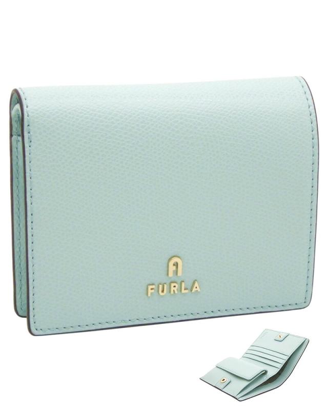 フルラ Furla Camelia コンパクト財布 S LAGUNA ライトブルー WP00304_ARE000_1007_AJ000 カメリア 二つ折り コンパクトウォレット レディース 【新品 新作 未使用 正規品】