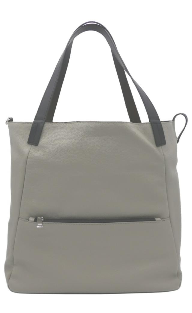 ペッレモルビダ Firenze シュリンプレザーフラップトートバッグ 中古