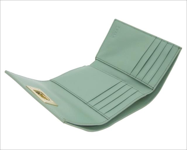 フルラ FURLA 1927 コンパクト財布 M TONI MINERAL GREEN グリーン系 WP00225_BX1740_1007_2027S 1927 三つ折り コンパクト ウォレット レディース 【新品 新作 未使用 正規品】_5