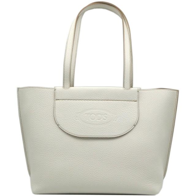 トッズ TOD'S トートバッグ スモール XBWAOLA0200RIAB015 レザー製 ショルダーバッグ ショッピング バッグ ホワイト レディース 【ギフト ラッピング無料】【新品 新作 未使用 正規品】