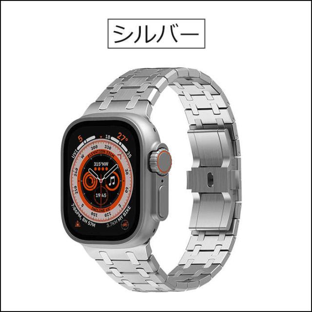 アップルウォッチウルトラ バンド apple watch ultra バンド 49mm Apple Watch 11 46mm バンド apple watch se 第2世代 apple watch series 7 45mm バンド apple watch series 11 10 9 8 7 6 5 4 3 2 1 42mm 44mm 腕時計 ベルト メンズ 贅沢 上品 シンプル 高品質 高級 人気_7