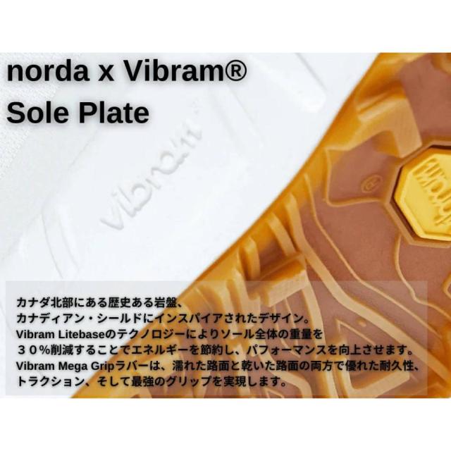ノルダ Norda トレランシューズ メンズ トレイルランニング 靴 ブラック 黒 ホワイト 白 スポーツ トレイルラン シューズ Norda001-M_9