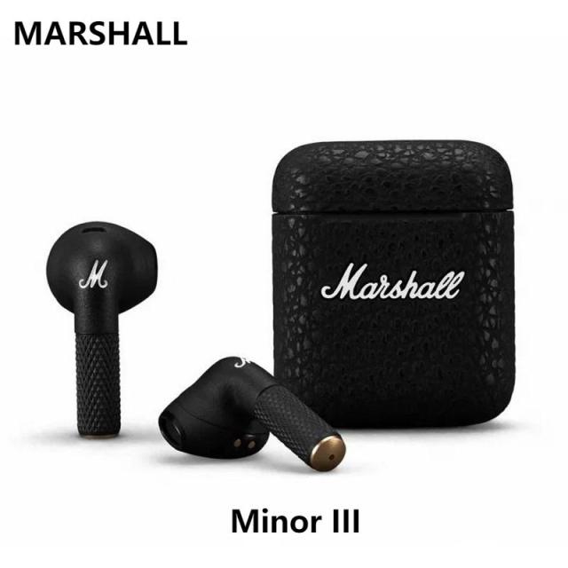 【送料無料】MARSHALL　フルワイヤレスイヤホン Minor III Black [ ワイヤレス ( 左右分離 ) / Bluetooth 対応 ] ブラック