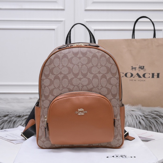 コーチ COACH 5671 コート バックパック シグネチャー リュック レディース 通勤 カジュアル プレゼント レジャー用肩掛けバッグ