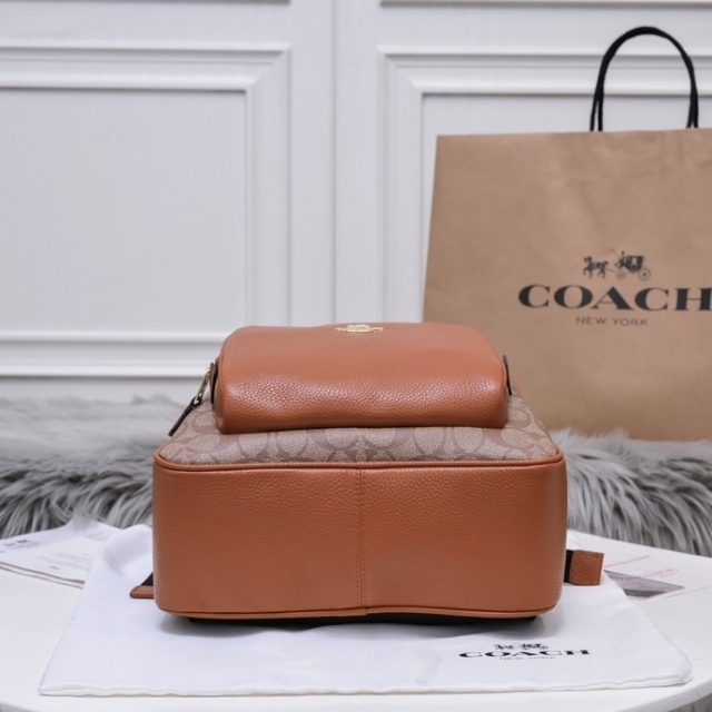 コーチ COACH 5671 コート バックパック シグネチャー リュック レディース 通勤 カジュアル プレゼント レジャー用肩掛けバッグ_3