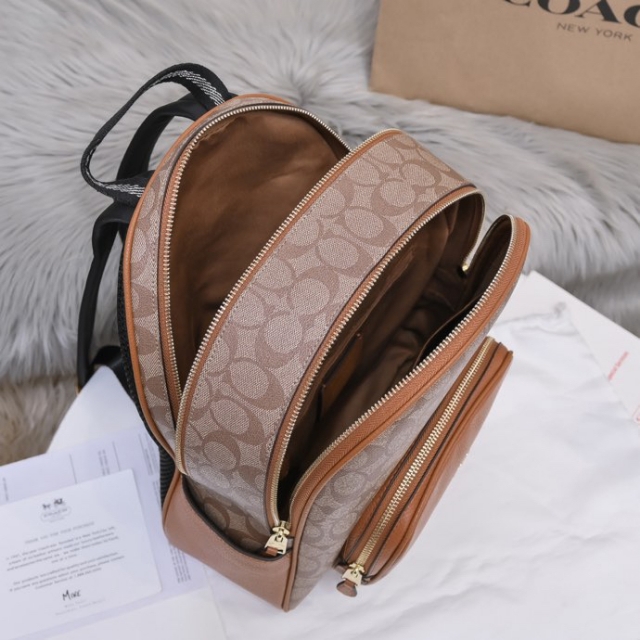 コーチ COACH 5671 コート バックパック シグネチャー リュック レディース 通勤 カジュアル プレゼント レジャー用肩掛けバッグ_7